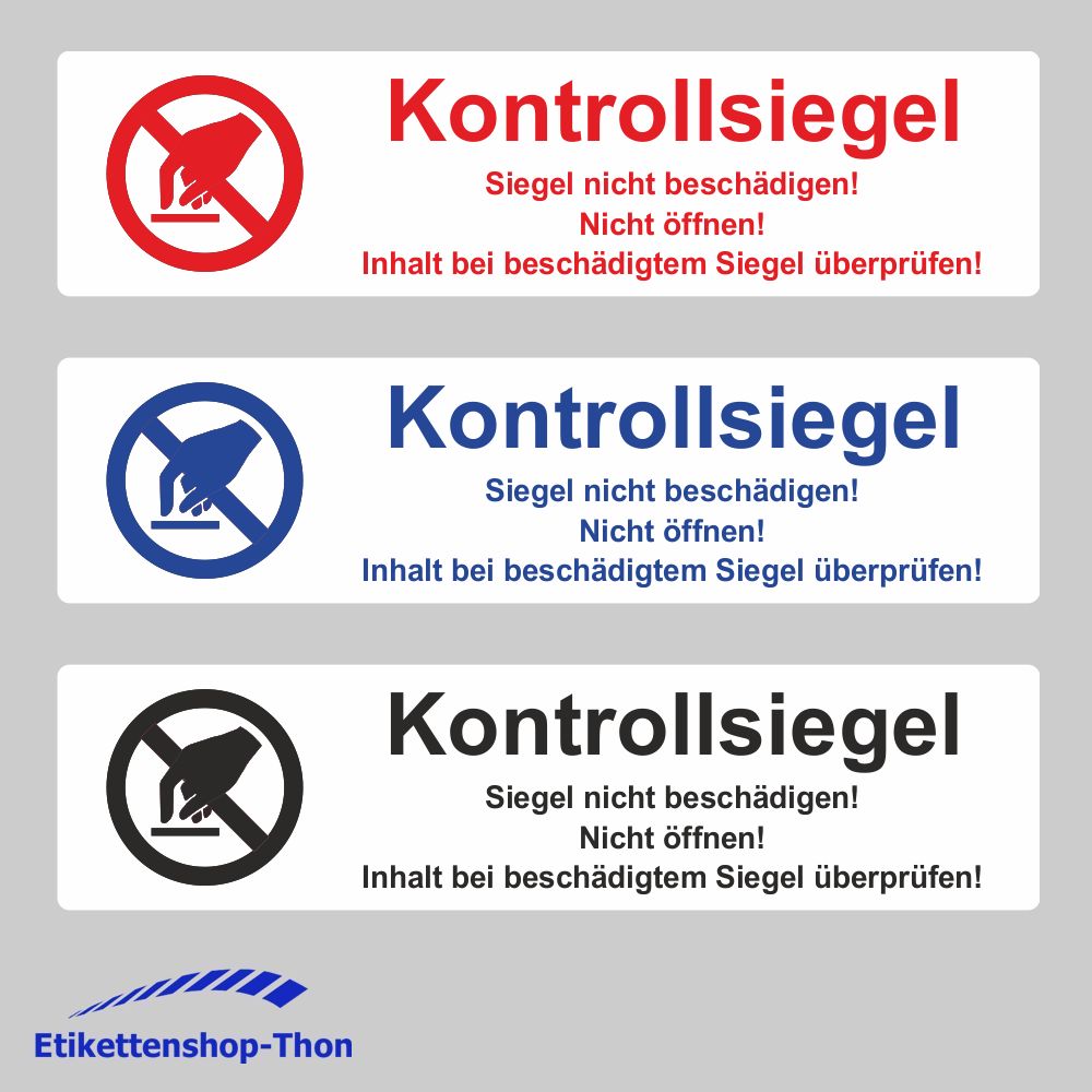 VOID OPEN Sicherheitsetiketten - Rückstandsfreie Garantiesiegel Mit Logo 40x20mm Rot (500 Stück)